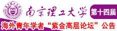 大鸡巴操小穴南京理工大学第十四届海外青年学者紫金论坛诚邀海内外英才！